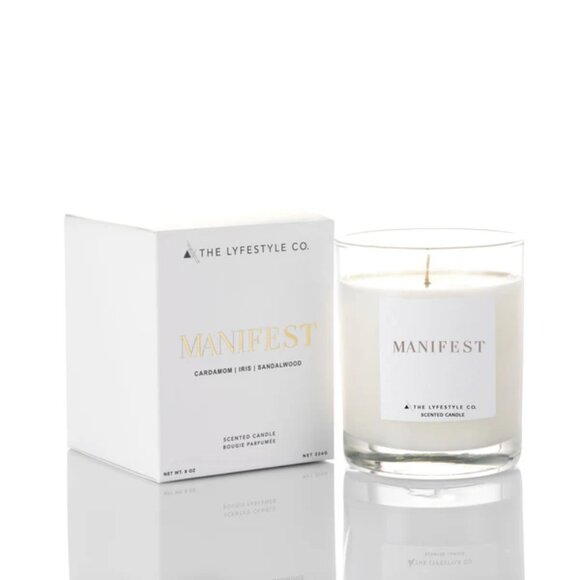 Other - THE LYFESTYLE CO.  Manifest Scented Candle 8oz.